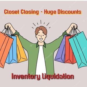 Inventory Liquidation  - Closet Closing